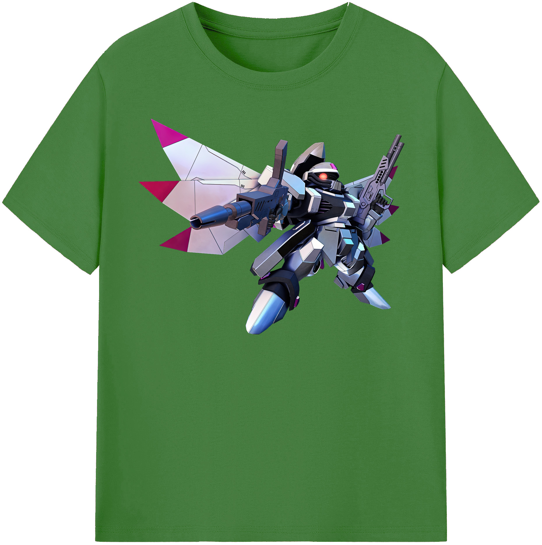 （画像用） 機動戦士ガンダム Mobile Suit Gundam レディースカジュアルプリントTシャツ（綿100％）